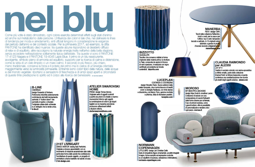 DESIGN dC gennaio 2017 nel blu