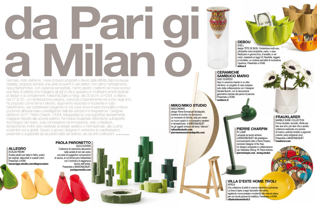 parigi milano fiere dentrocasa febbraio 2017