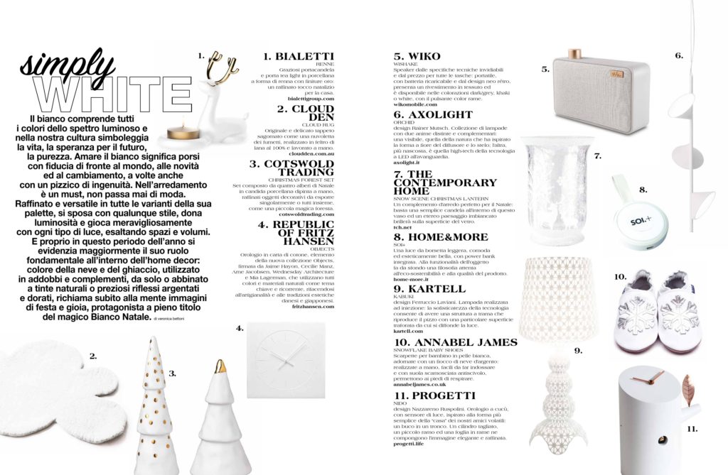 SIMPLY WHITE DENTROCASA DICEMBRE 17